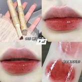 رژ لب قلبی کره ای لیپ پلامپر خیس بهاری گلی خوشبو بالم لب نرم کننده آبرسان مرطوب کننده لبهاکیوت گوگولی مناسب کادو هدیه