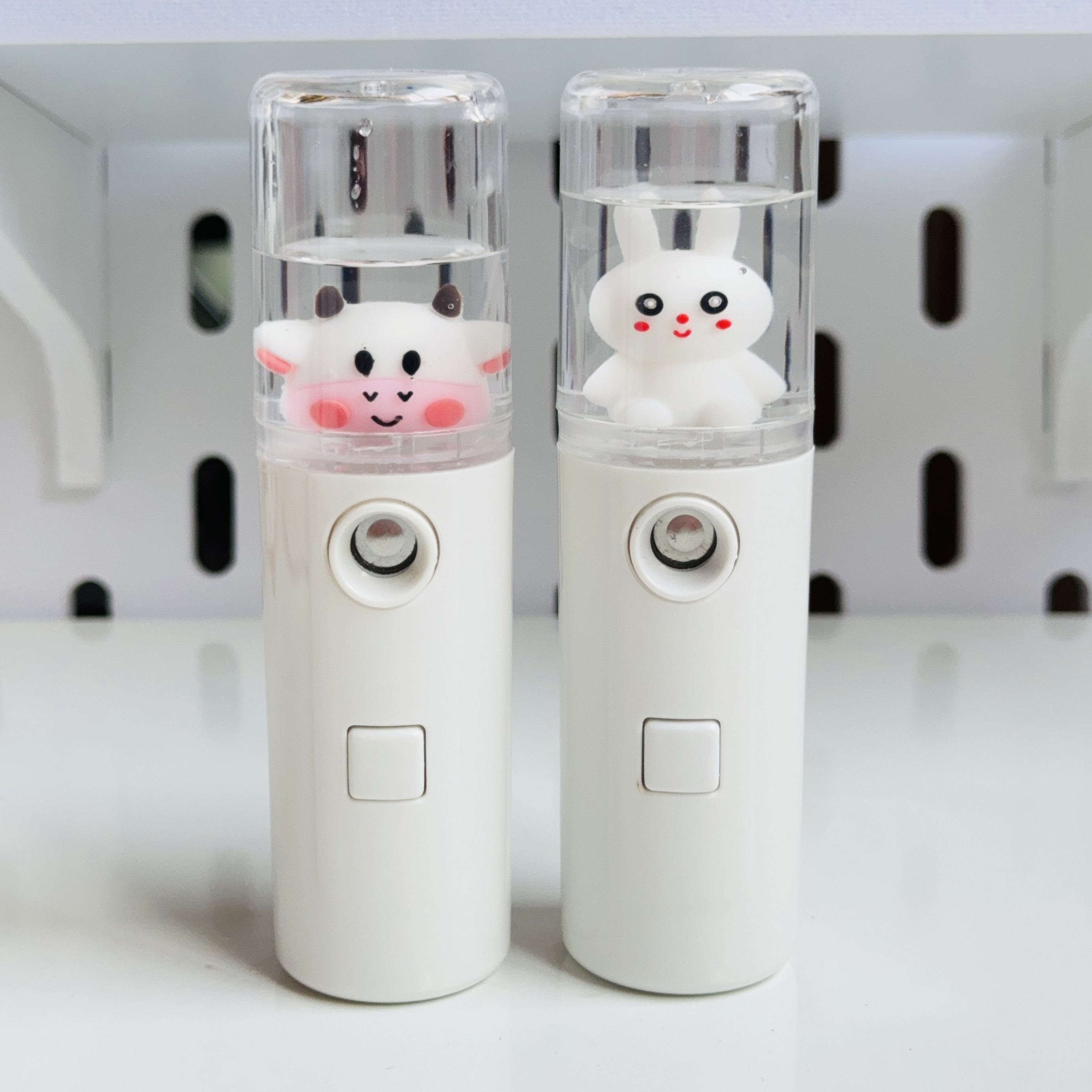 دستگاه بخور سرد مینی نانو خرگوشی و گاوی آبرسان لیفتینگ و شاداب کننده پوست جوانساز همراه سیم شارژ خنک کننده پوست