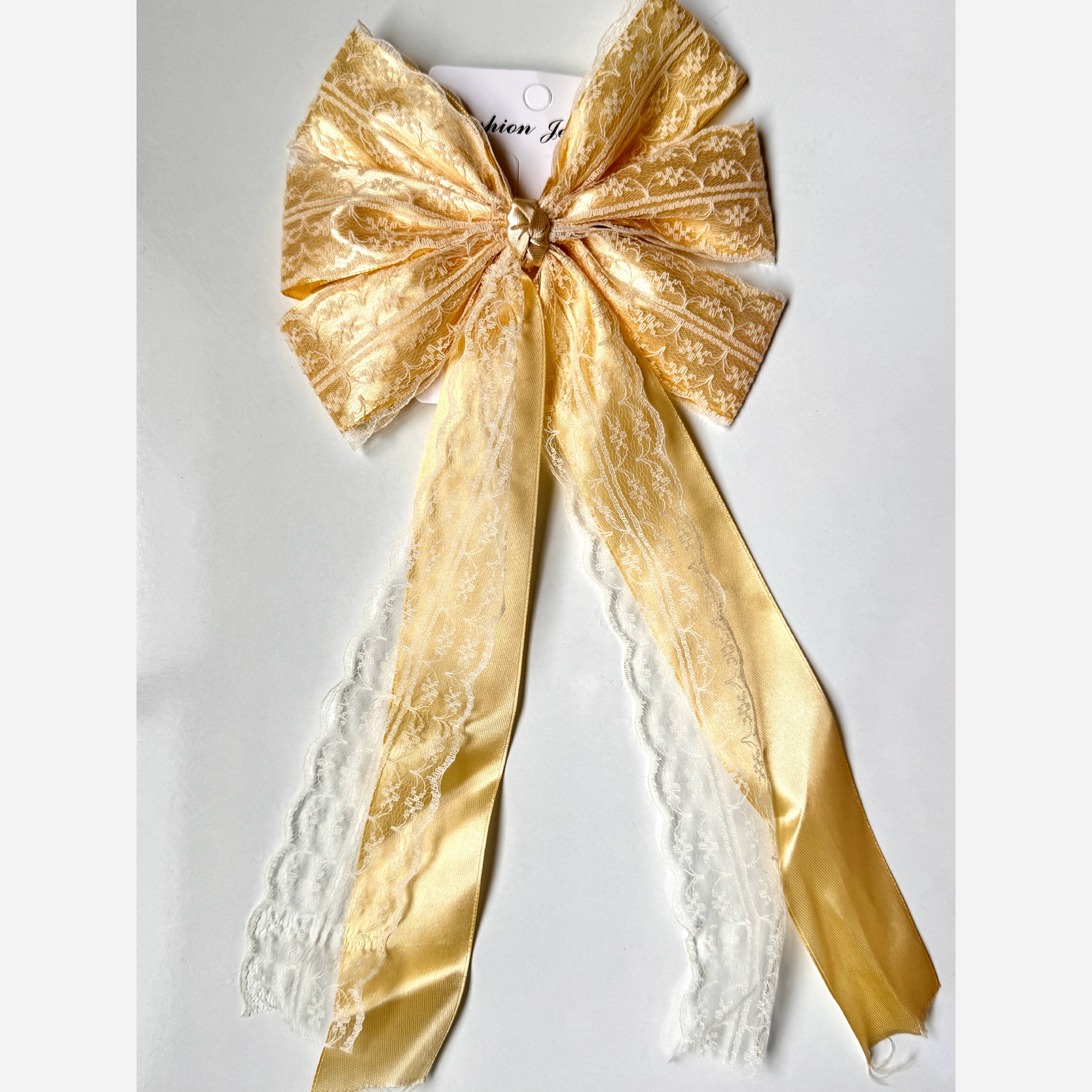 پاپیون پینترستی مجلسی توری گیپوری ساتن گیره مو پینترستی پاپیونی رنگی کیوت فانتزی دخترانه مناسب هدیه گلسر شیک خاص