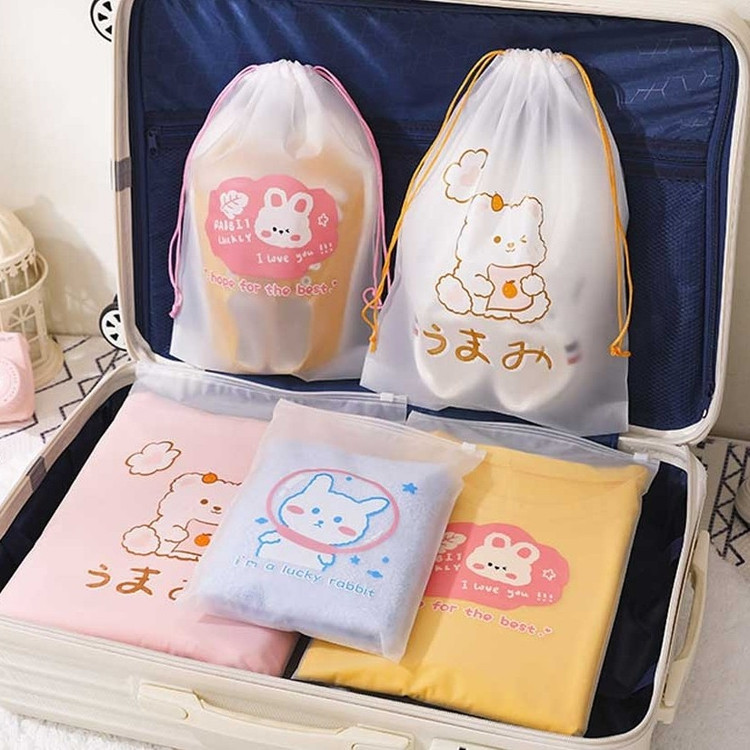بگ عروسکی خرگوشی جمع شونده پلاستیکی کیوت فانتزی تولد کادو هدیه و تزیین اتاق و نظم دهنده ساک و وسایل