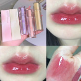 رژ لب سه بعدی کریستالی کره ای بالم لب نرم کننده و آبرسان لب گوگولی کیوت فانتزی پینترستی