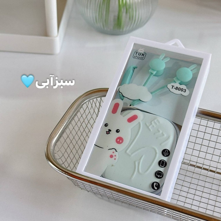 هندزفری یونیکورن تک شاخ پونی همراه آبنبات و باکس کیفی دخترانه فانتزی کیوت پینترستی کیفیت صدای عالی