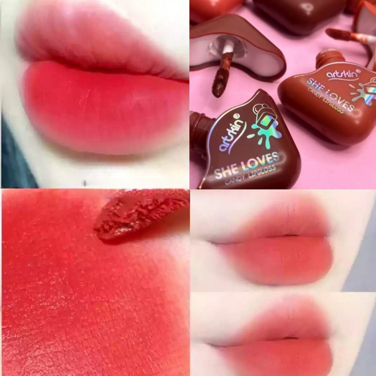 رژ لب مینی مایع 24 ساعته سبک مخملی شکلاتی مات دارای شماره بندی بدون سرب بدون ماسیدگی و بدون چربی پیگمنت بالا