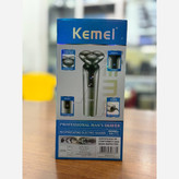 ماشین اصلاح صورت کیمی مدل KM-773 ریش تراش سه تیغه شارژی ضد آب