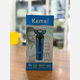 ماشین اصلاح صورت کیمی مدل KM-773 ریش تراش سه تیغه شارژی ضد آب