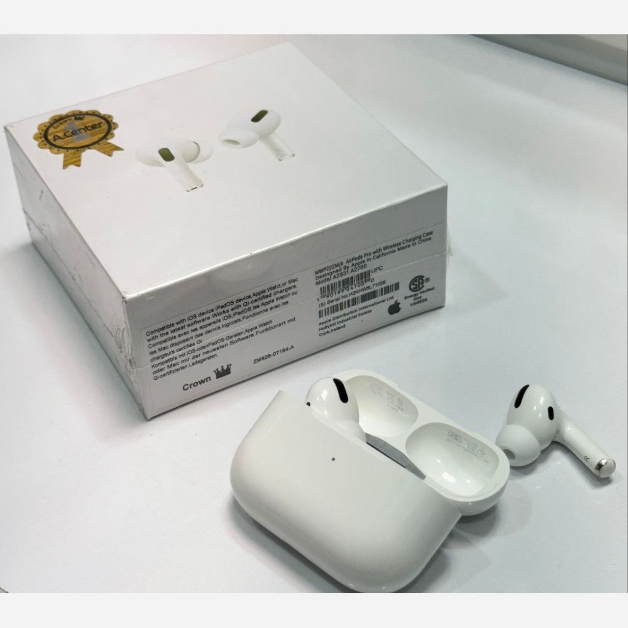 ایرپاد پرو AirPods pro Crown دارای وایرلس شارژ
