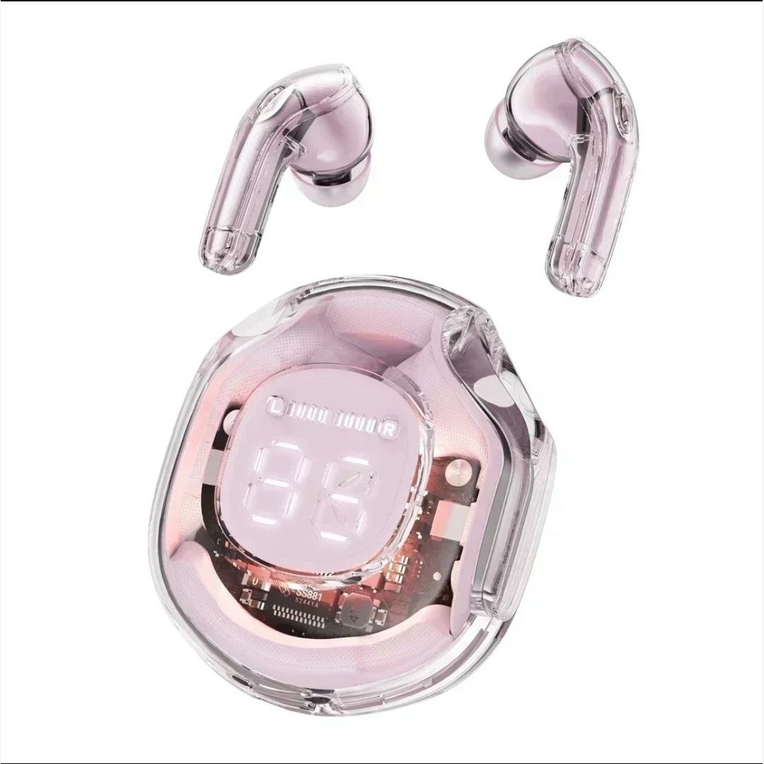 ایرپاد Ultrapods Pro مدل Air39 رقص نور دار  شیشه ای کیفیت عالی صدا