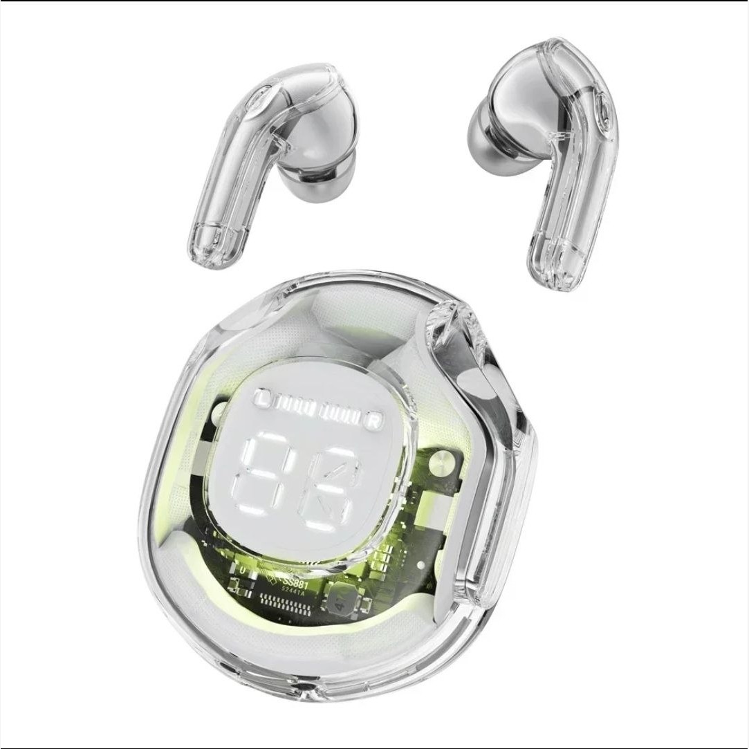 ایرپاد Ultrapods Pro مدل Air39 رقص نور دار شیشه ای کیفیت عالی صدا