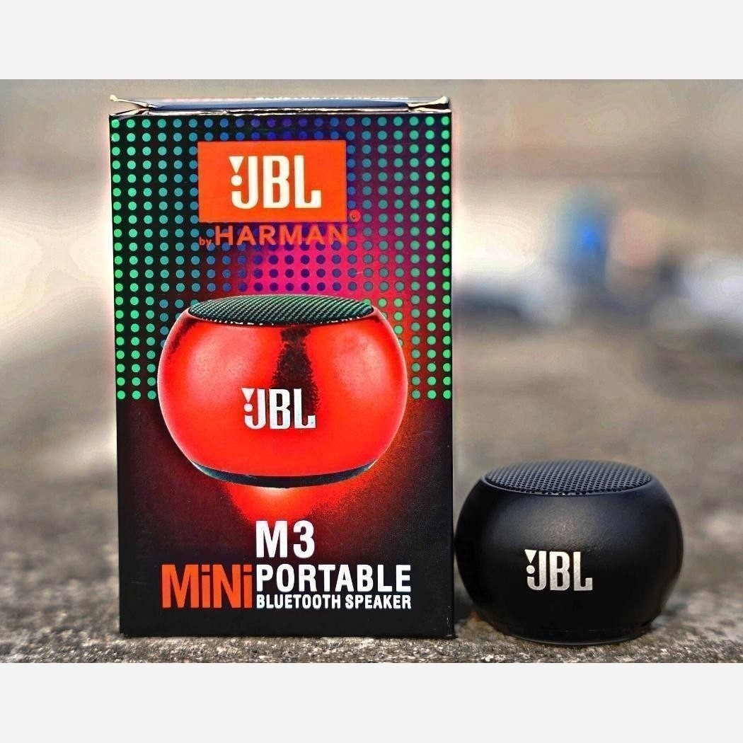 مینی اسپیکر JBL مدل M3 حجم صدای عالی نگهداری داری شارژ تا 2 ساعت