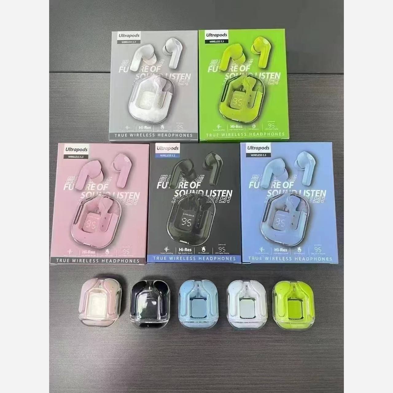ایرپاد Ultrapods Max نگه داری شارژ زیاد صفحه نمایش