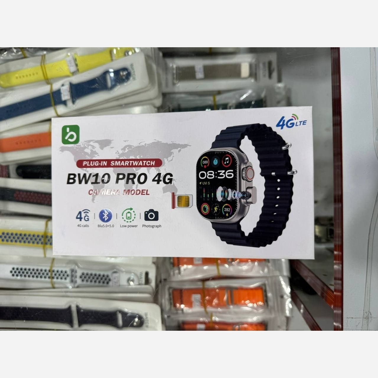 ساعت هوشمند سیم کارت خور BW10 تمام صفحه نمایش 49mm سری 8
