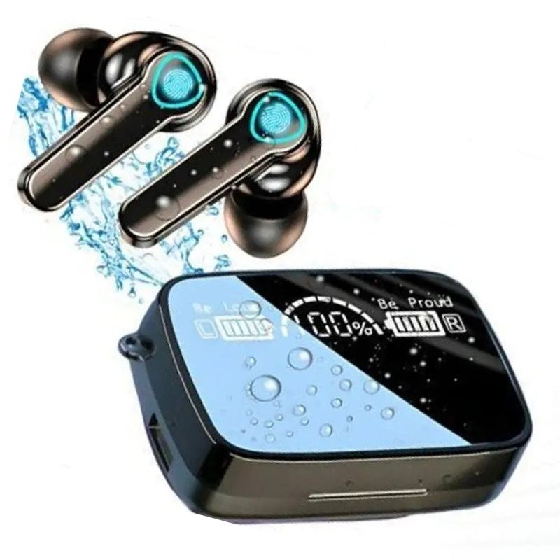 ایرپاد بلوتوثی دارای پاوربانک NEWEST مدل M19 pro داری پیشرفته ترین نسخه بلوتوث 5.3