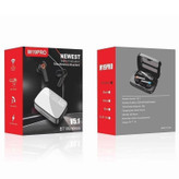 ایرپاد بلوتوثی دارای پاوربانک NEWEST مدل M19 pro داری پیشرفته ترین نسخه بلوتوث 5.3