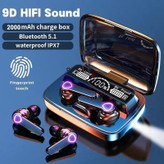 ایرپاد M19 برند JBL بیس و صدای معرکه پلی تایم و نگهداری شارژ طولانی