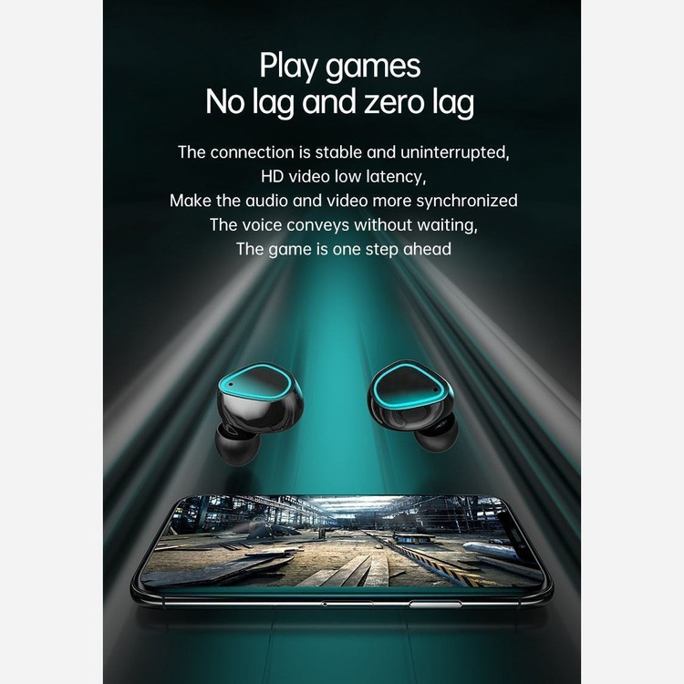 ایرپاد M30 pro برند معروف DAMIX دارای گواهی IP و ضد آب قابلیت استفاده به عنوان پاوربانک نگهداری شارژ تا 220 ساعت