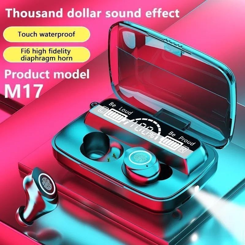 ایرپاد M17 برند معروف Newest دارای گواهی IP و ضد آب قابلیت استفاده به عنوان پاوربانک نگهداری شارژ تا 220 ساعت کاری
