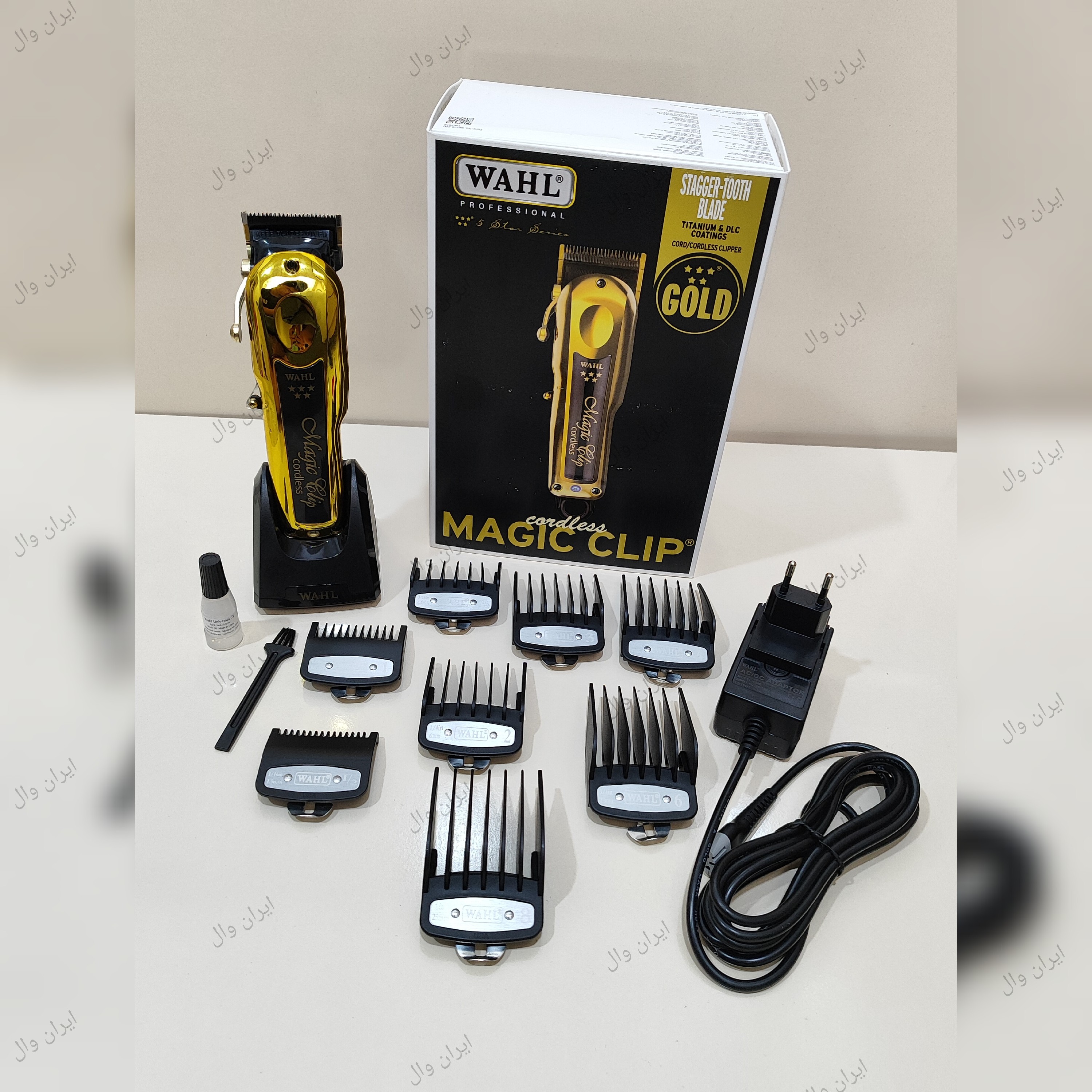 ماشین اصلاح وال گولد پایه دار اورجینال شرکتی کیفیت عالی