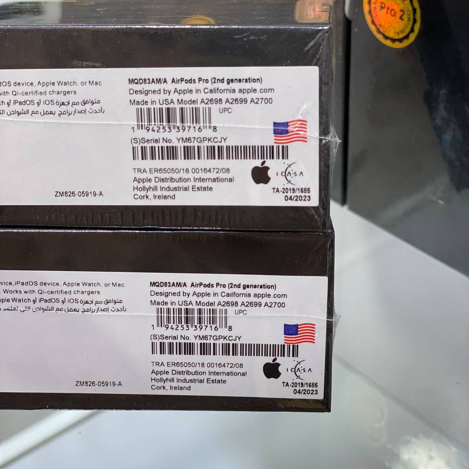 ایرپاد پرو 2 RK مشکی مدل airpods por2 RK black