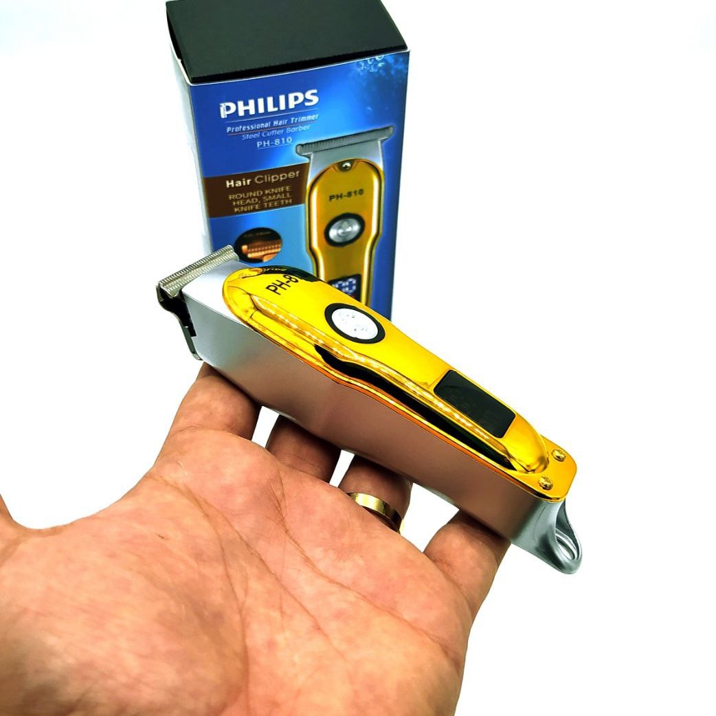 ماشین خط زن و صفر زن صورت و بدن فیلیپس PH-810 باتری لیتیوم رنگ طلایی