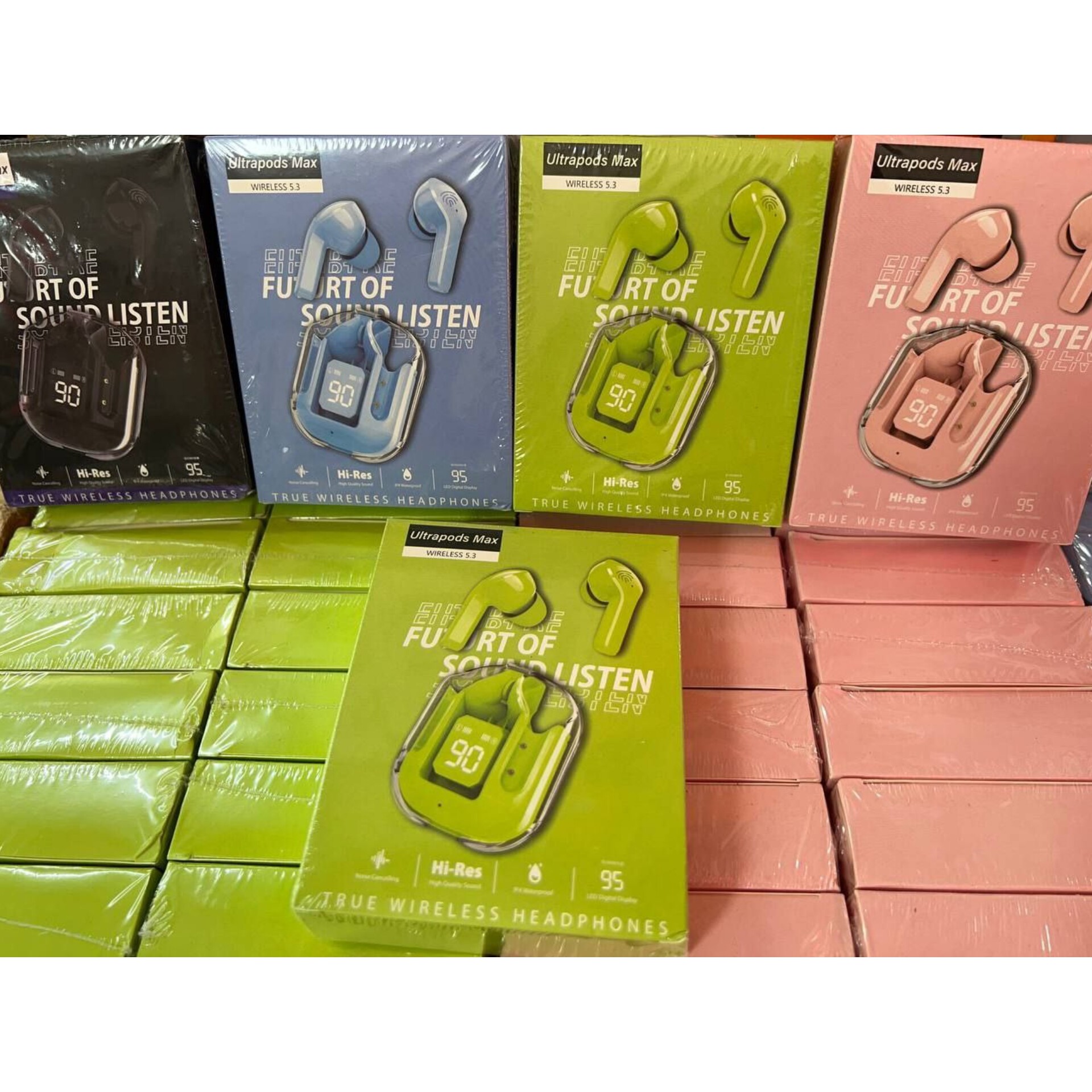 ایرپاد مدل ULTRAPODS MAX ورژن 5.3 ضد آب دیجیتالی کیفیت صدا فوق العادە عالی اصلی