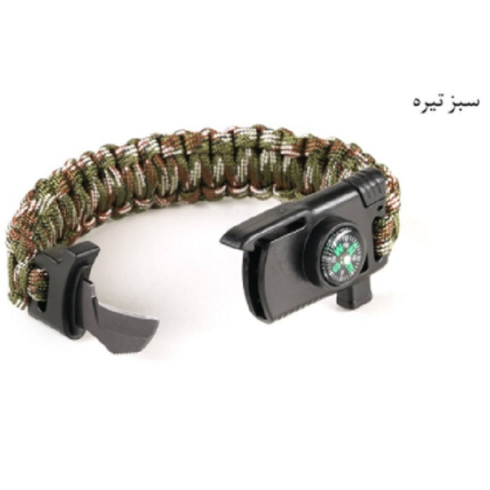 دستبند پاراکورد مدل 800 به همراه آتش زنه