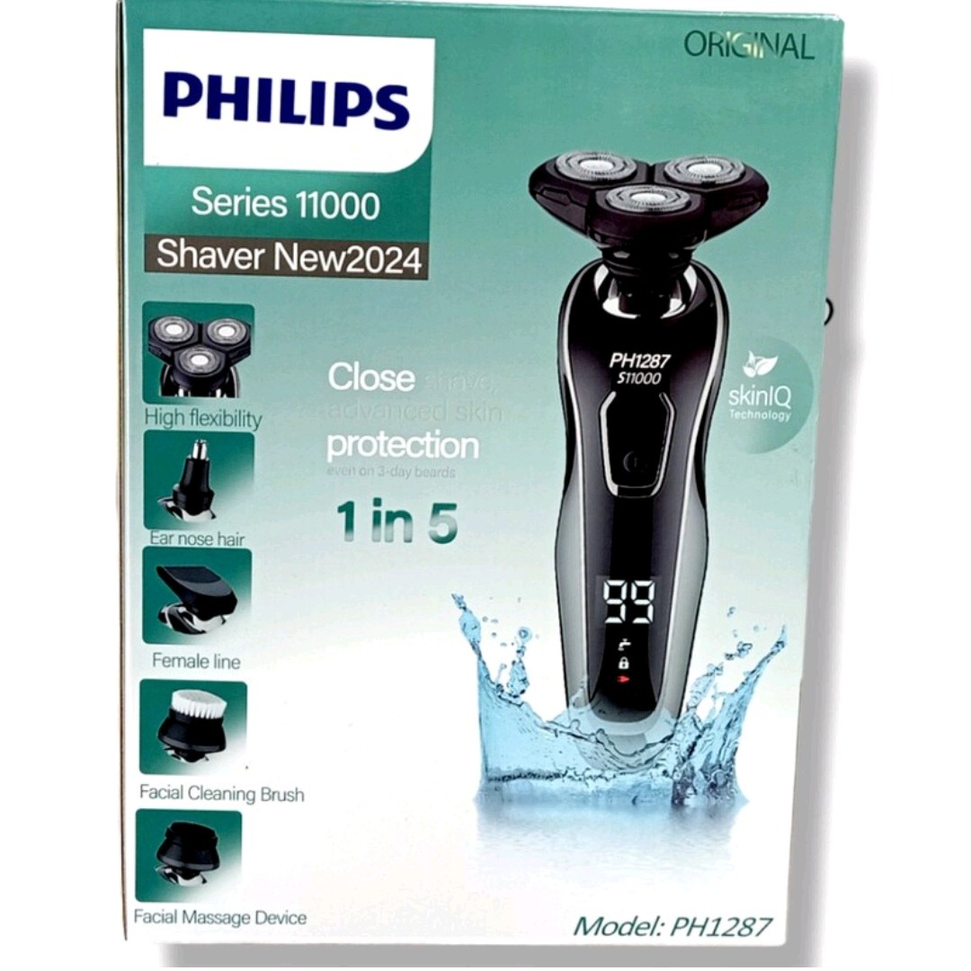 ریش تراش حرفه ای 5 کاره فیلیپس Philips series ph 1287 باتری لیتیومی 1700 میلی امپر