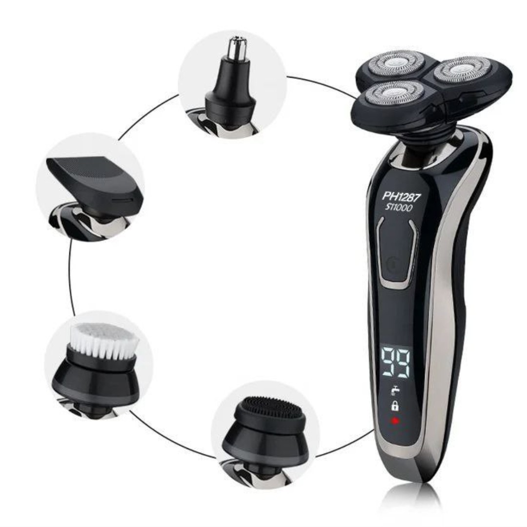 ریش تراش حرفه ای 5 کاره فیلیپس Philips series ph 1287 باتری لیتیومی 1700 میلی امپر