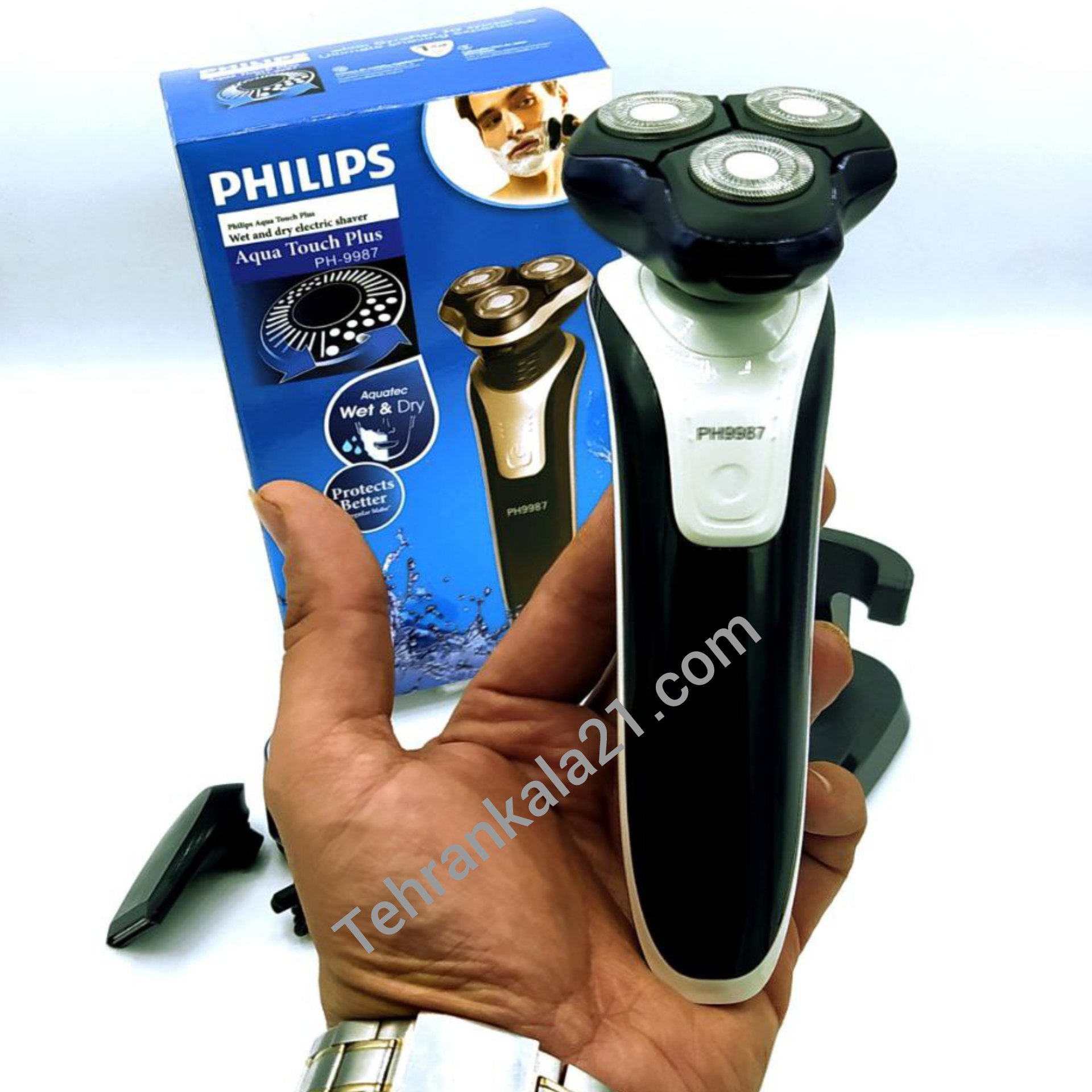ریش تراش حرفه ای ضد آب فیلیپس مدل PH-9987