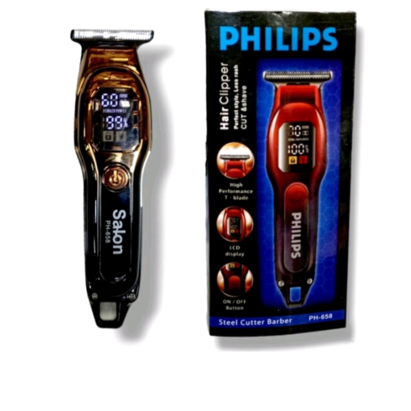 صفر زن حرفه ای مارک فیلیپسPHILIPS658مخصوص صورت وبدن
