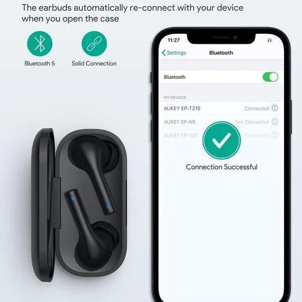 ایرپاد اصل آلمانی مدل EP-T21s برند معروف AUKEY