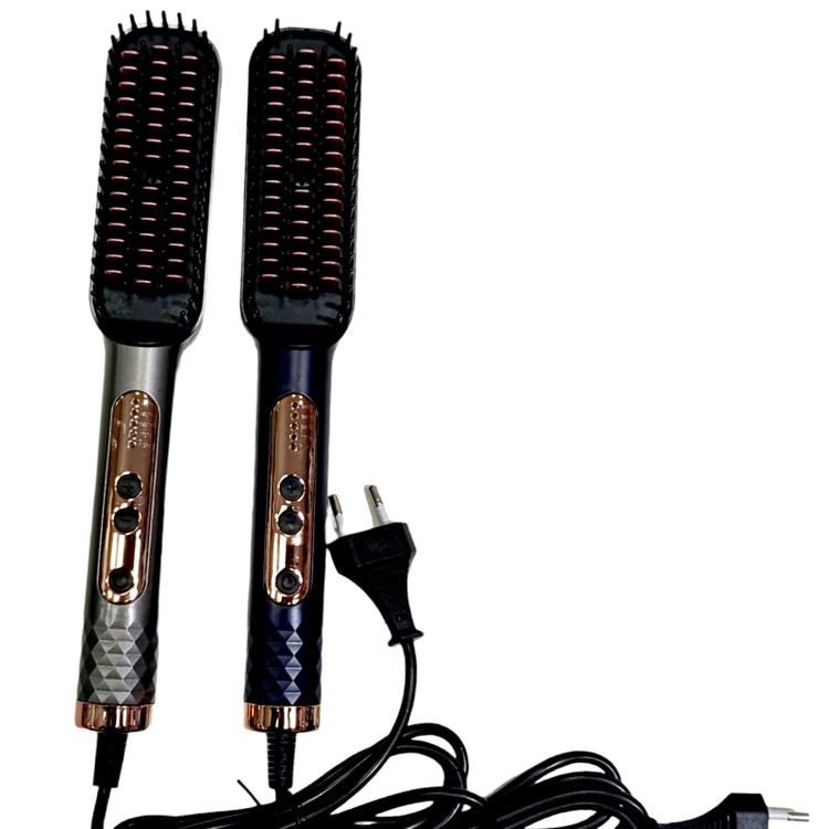برس حرارتی تیتانیومی فلیپس PHILIPS 5807 جنس دندونه ها تیتانیومی درجه بندی تنظیم دما متناسب با نوع مو صاف کردن مو د