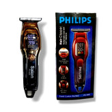 صفر زن صورت و بدن حرفه ای مارک فلیپس PHILIPS 658 قابل استفاده برای صورت و بدن و بغل سر تیغ استیلی ضد زنگ باتری لیت