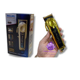 ماشین اصلاح سر و صورت بدن PHILIPS81022024 تیغ فولادی ضد کند شدن شارژی و مستقیم برق باتری لیتیوم با خازن تقویتی