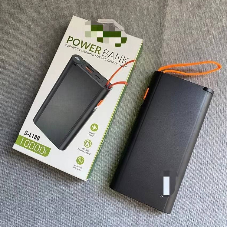 پاوربانک 10000 هزار واقعی دارای دو پورت خروجی دارای شارژ سریع صفحه نمایش led کیفیت بسیار عالی