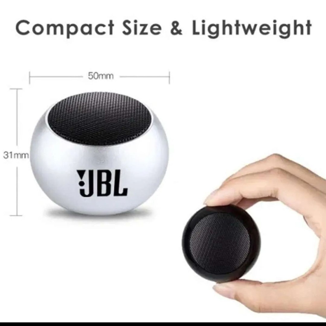 اسپیکر مینی اسپیکر JBL مدل M3 حجم صدای عالی نگهداری داری شارژ تا 2 ساعت مارک jbl