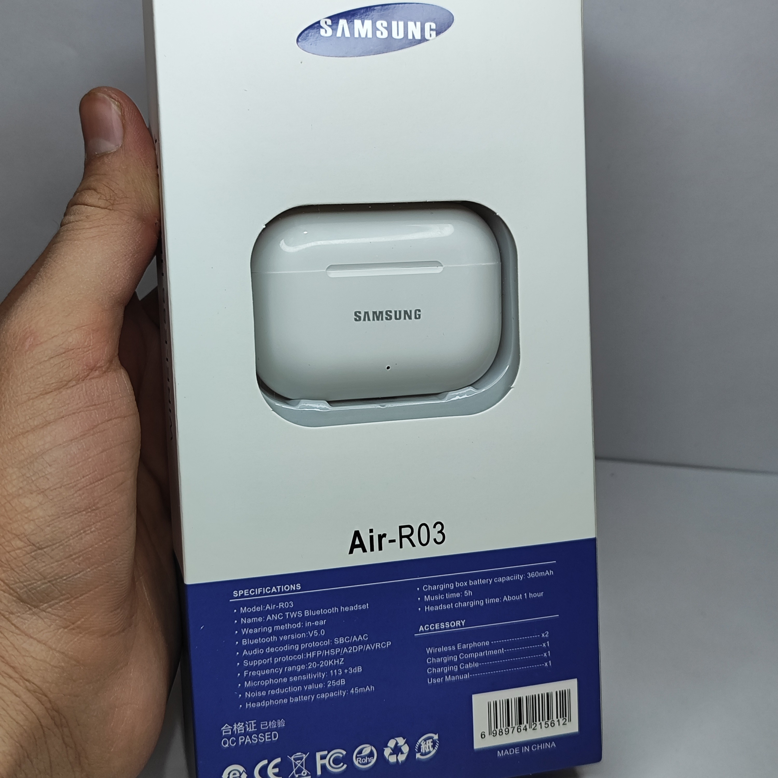 ایرپاد سامسونگ اصلی مدل Air03 همراه با اشانتیون ویژه