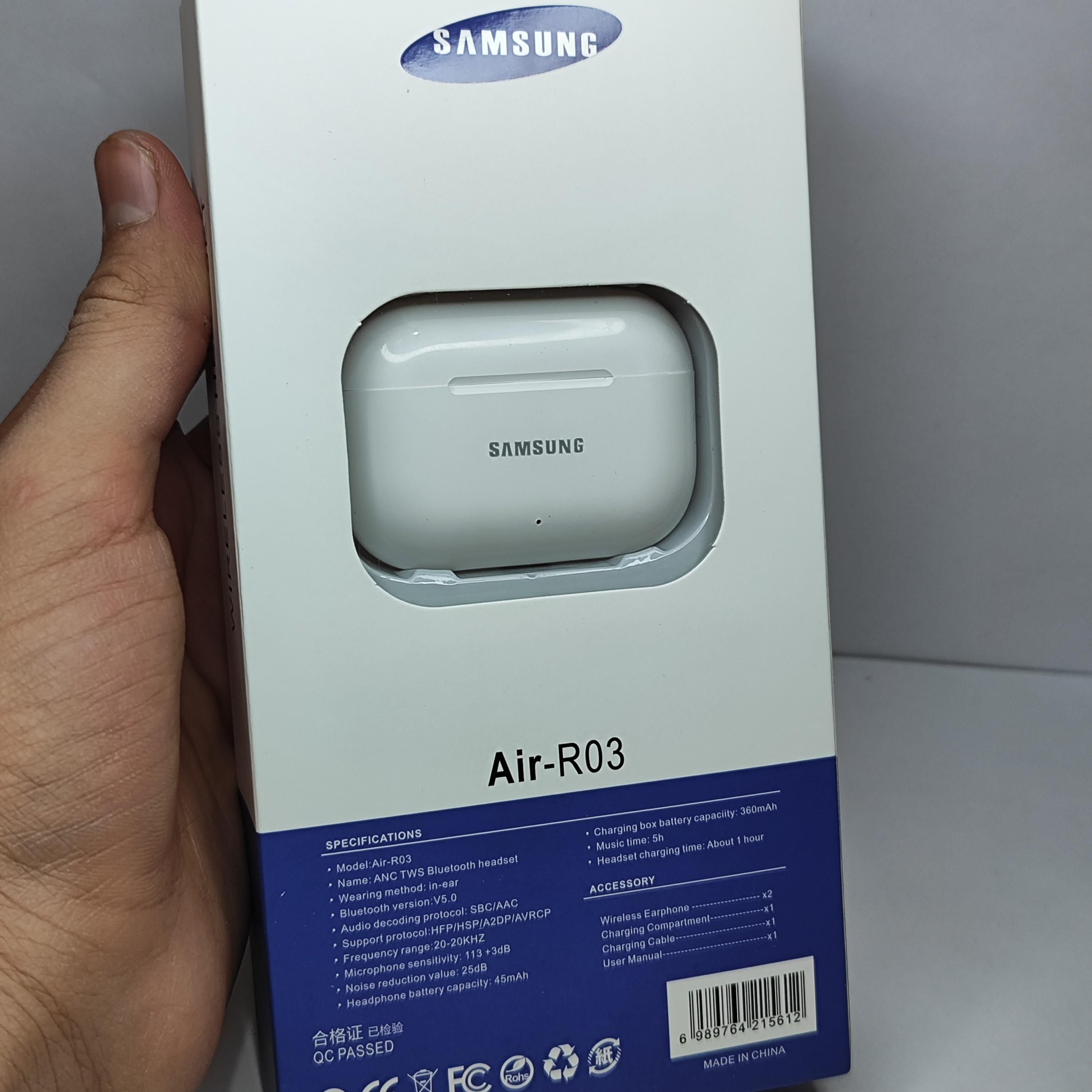 ایرپاد سامسونگ اصلی مدل Air03 همراه با اشانتیون ویژه