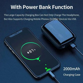 ایرپاد پاوربانکی NEWEST مدل M19 pro داری پیشرفته ترین نسخه بلوتوث 5.3 صفحه دیجیتال دوام شارژ زیاد