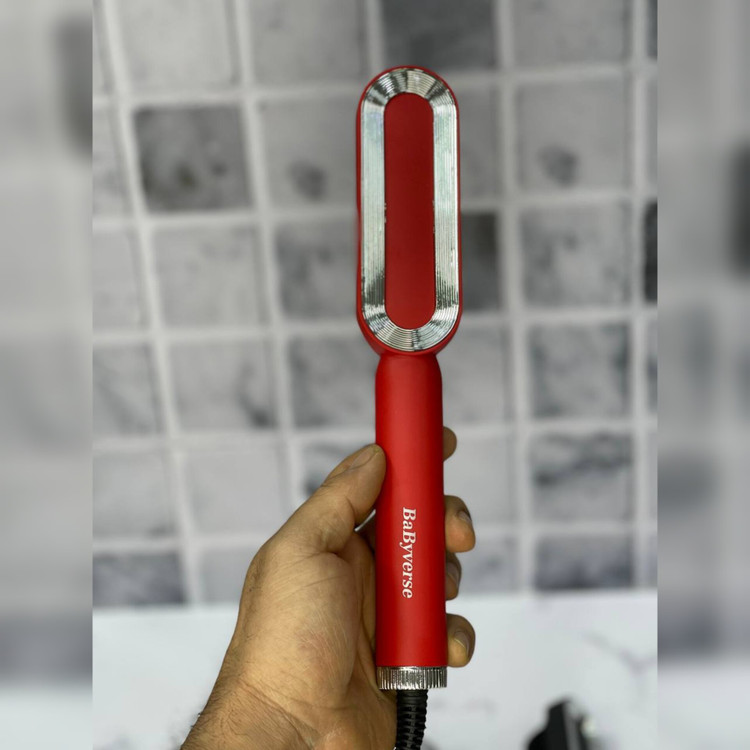 برس حرارتی بابی ورس 4رنگ شیک کیفیت عالی شونه تتانیومی جنس خانگی 480درجه گرمایش