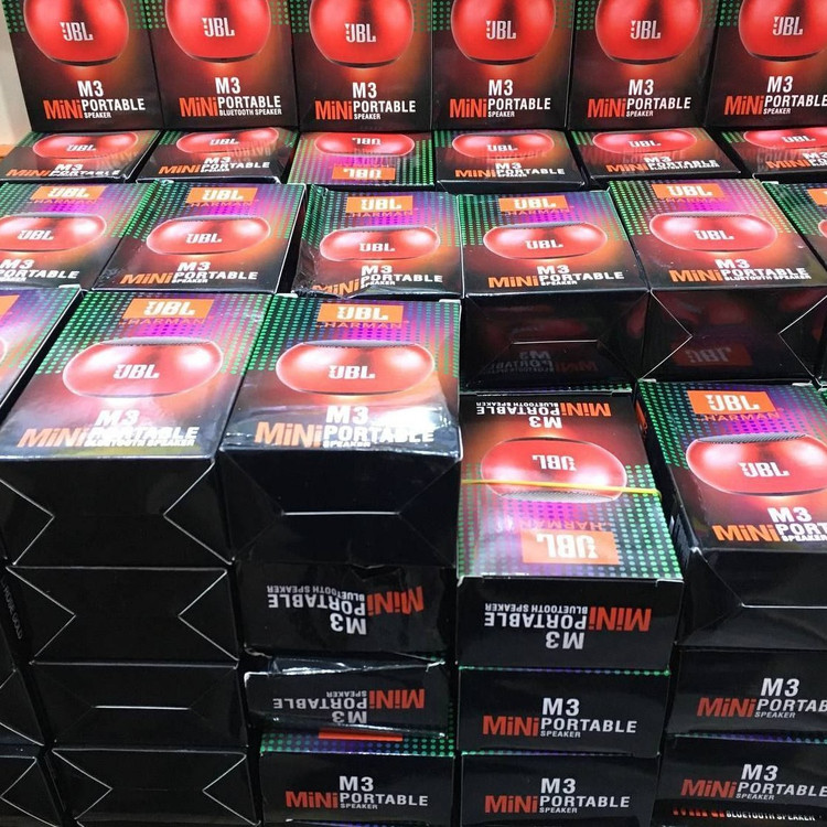 اسپیکر MiNi JBL مدل M3 بلوتوث دار کیفیت عالی نگهداری شارژ عالی رنگ بندی