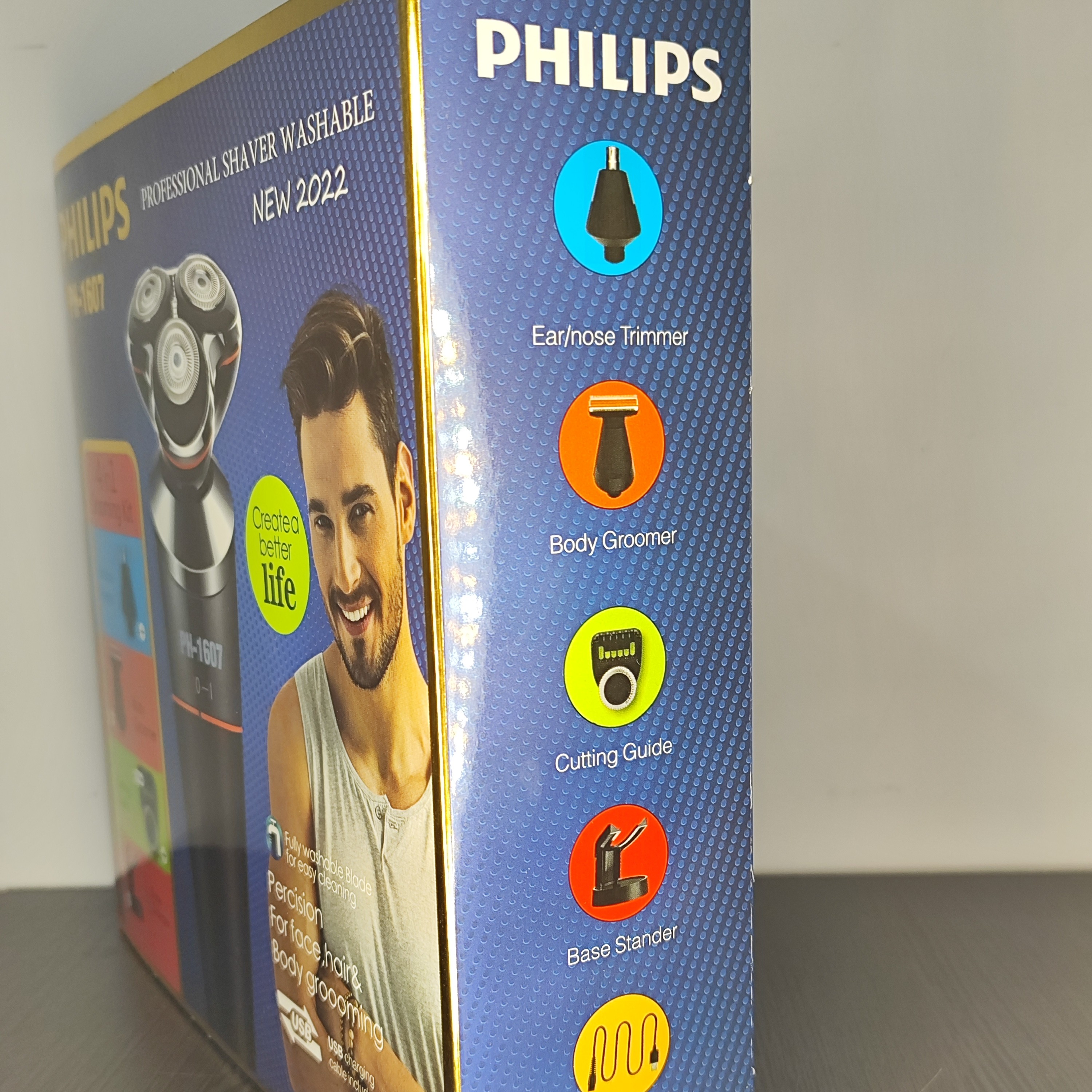 ریش تراش سه تیغ فیلیپس چهار کاره مدل PH-1607