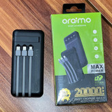 پاوربانک Oraimo اصلی 20000mla در بسته بندی شیک کیفیت بسیار عالی