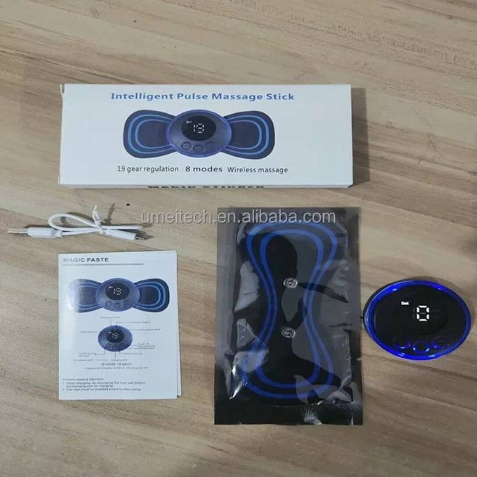ماساژور برقی مدل پروانه ای Mini ماساژور دارای 8حالت ماساژ دارای 19درجه قدرت کیفیت بسیار عالی