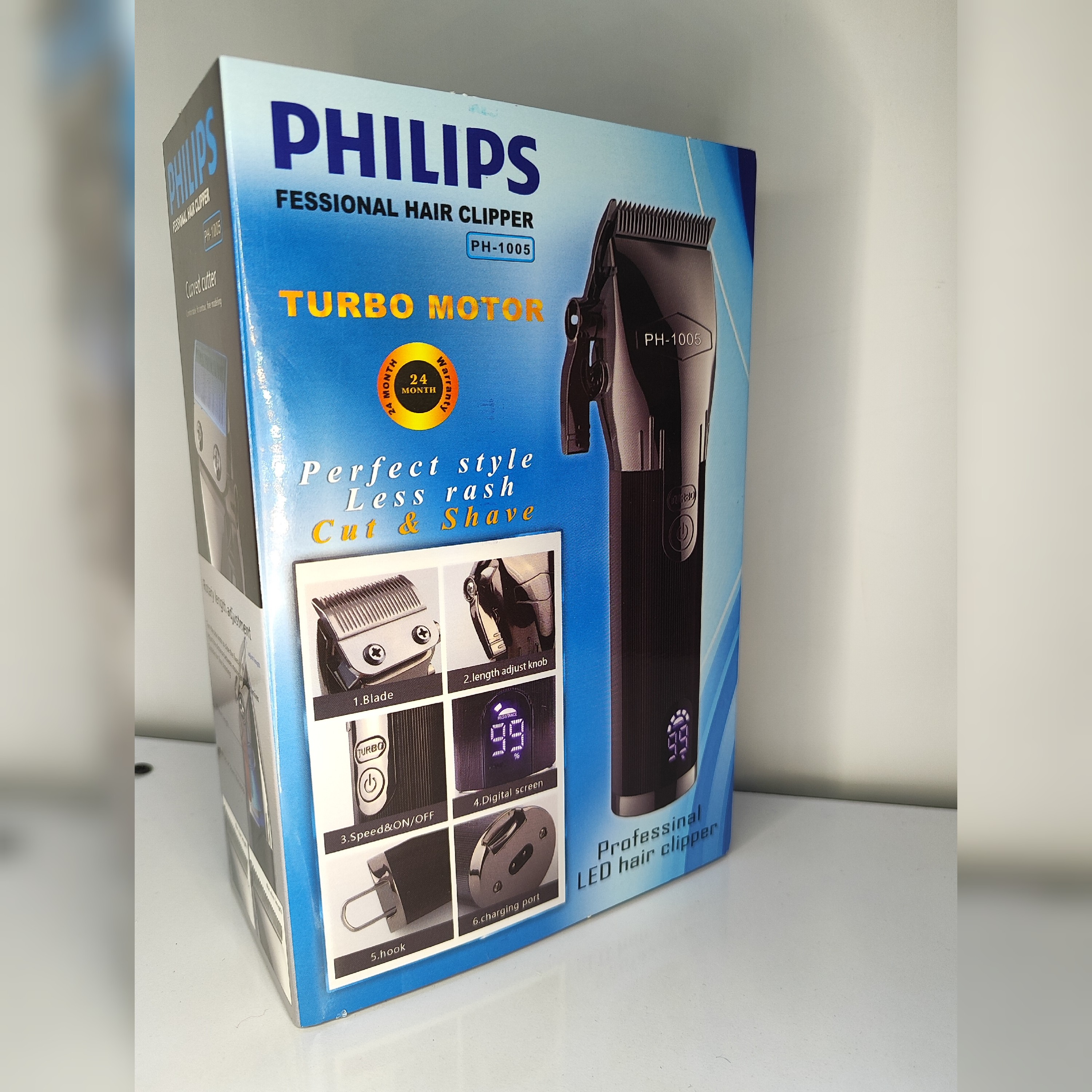 ماشین اصلاح سر و صورت فیلیپس مدل PH-1005 ساخت هلند