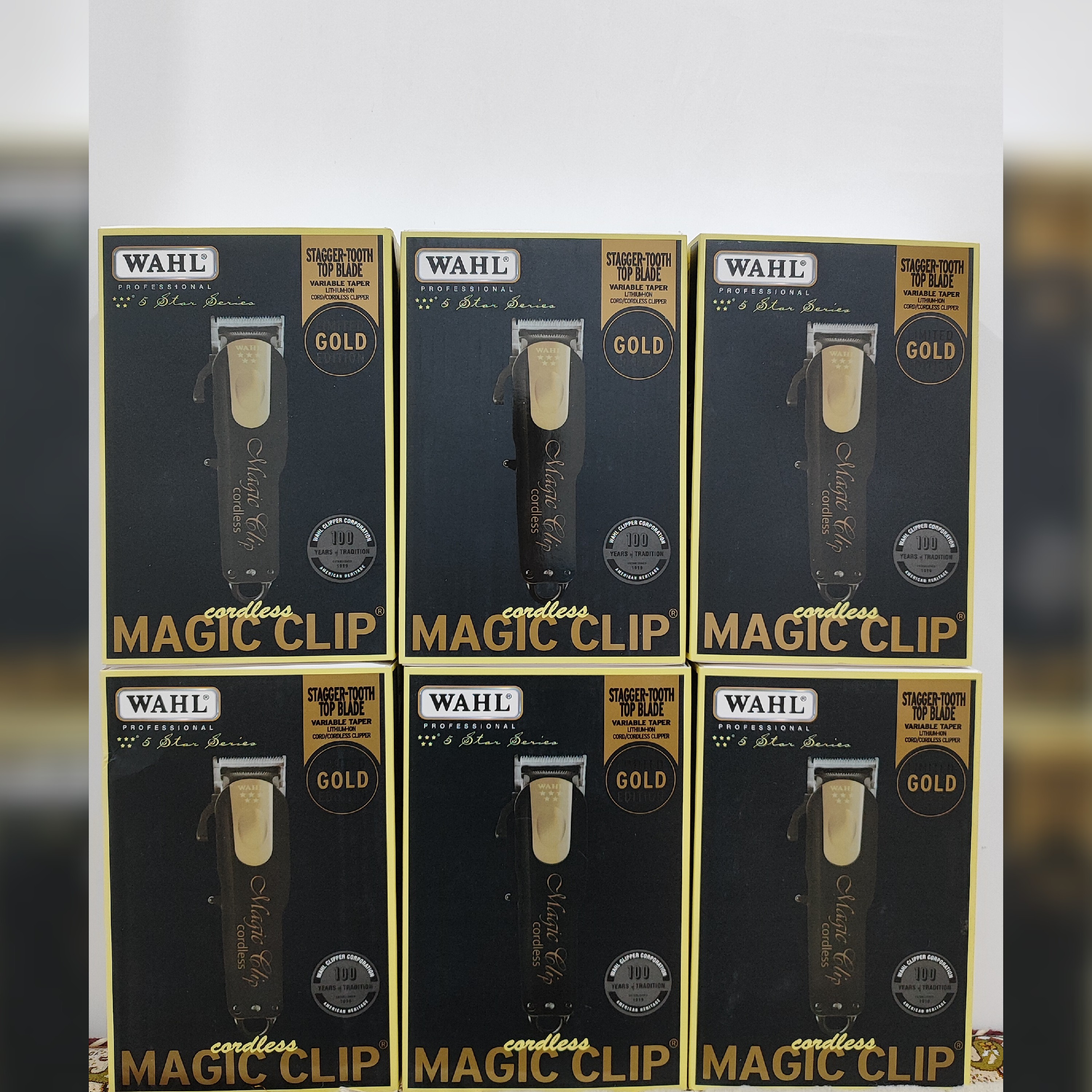ماشین اصلاح شارژی وال مجیک کلیپ گلد سفارش اروپا و آمریکا Wahl Gold Magic Clip