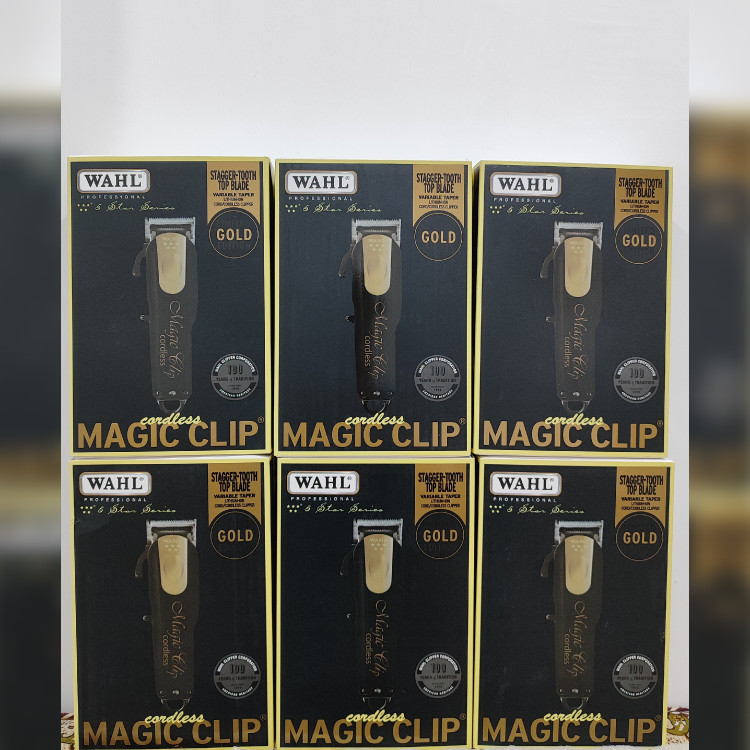 ماشین اصلاح شارژی وال مجیک کلیپ گلد سفارش اروپا و آمریکا Wahl Gold Magic Clip