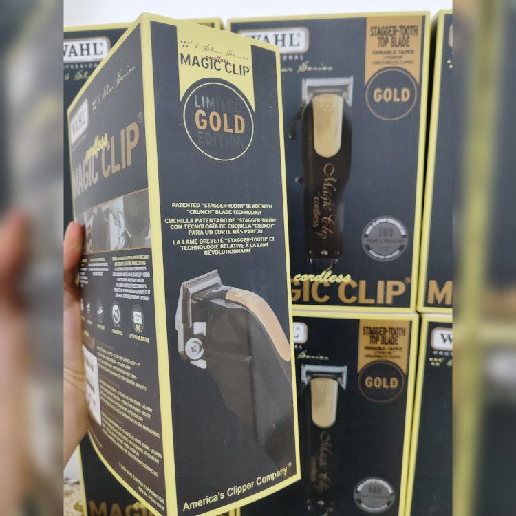 ماشین اصلاح شارژی وال مجیک کلیپ گلد سفارش اروپا و آمریکا Wahl Gold Magic Clip
