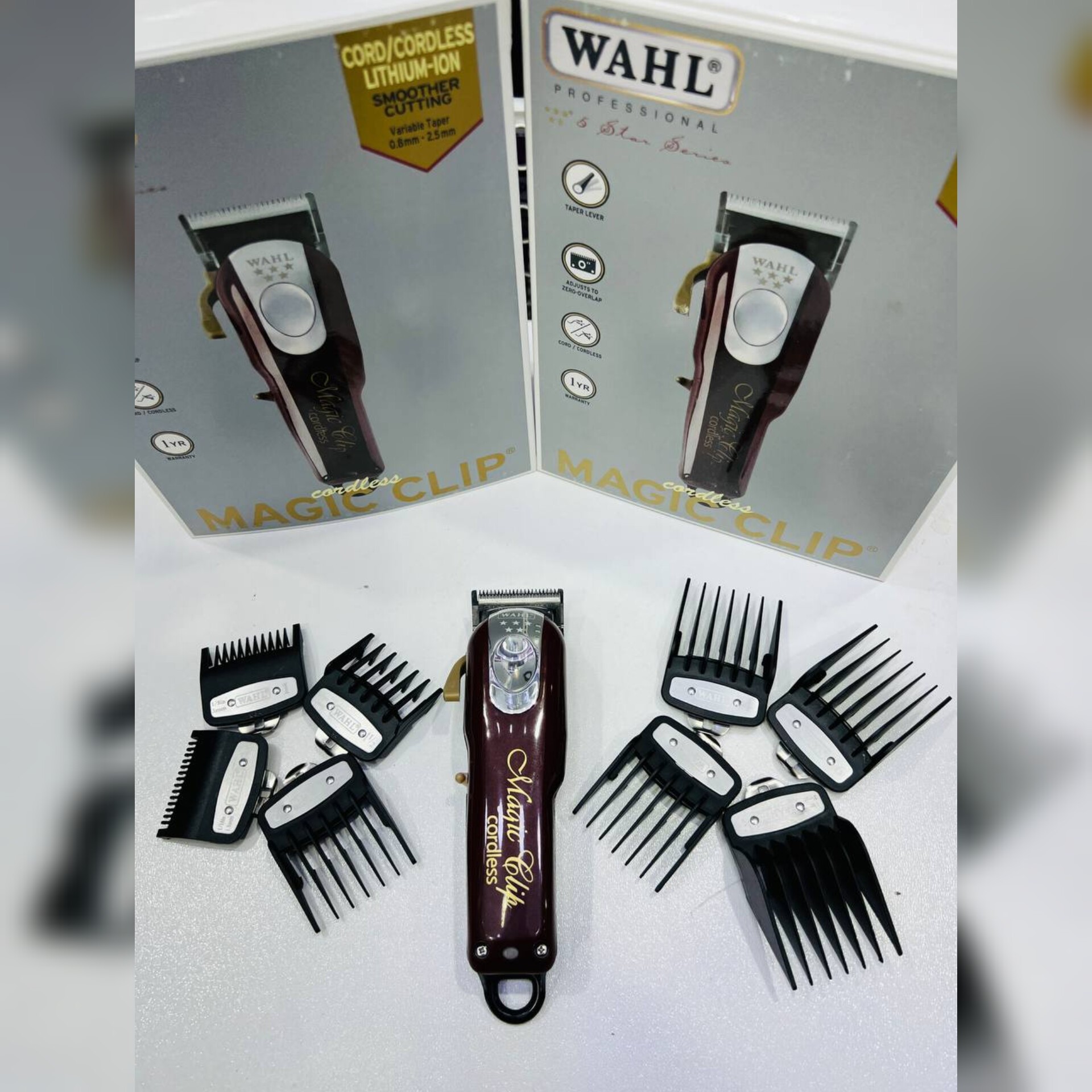 ماشین اصلاح وال مدل مجیک کلیپ کرد و کردلس(برقی و شارژی)