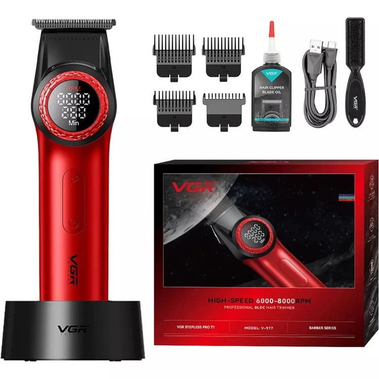 ماشین اصلاح تریمر موی سر و صورت وی جی آر مدل VGR V-977 محصول اصل