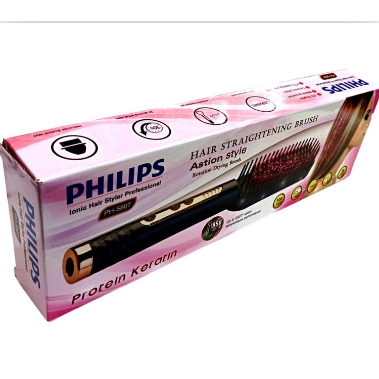 برس حرارتی فیلیپس مدل PH5807 با کف تیتانیوم